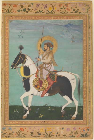 Shah Jahan on Horseback by Payag